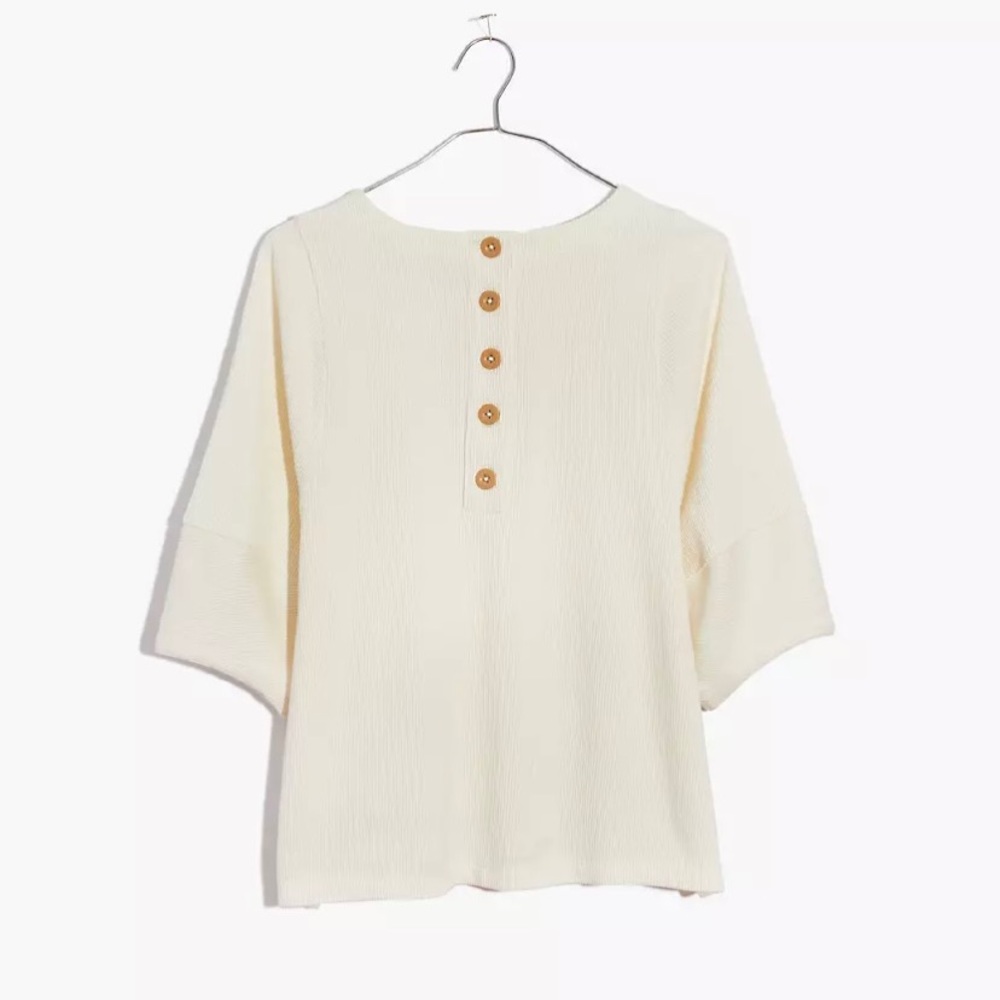 Madewell Cream Top